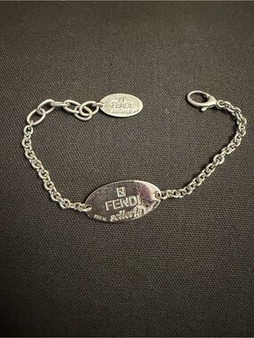 Fendi Selera Sterling Silver Bracelet